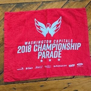 Washington Capitals Championship Parade Towel